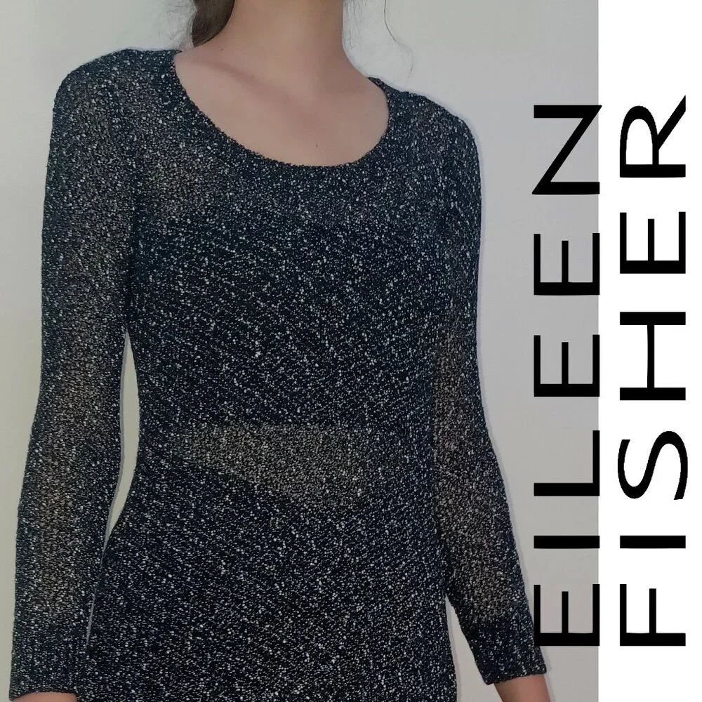 Eileen Fisher Cotton Linen blend Sweater